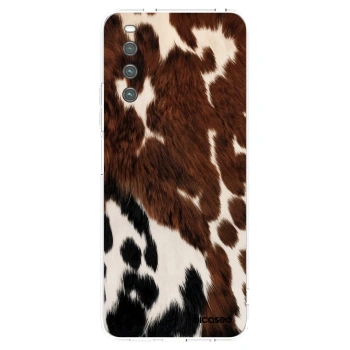 Picasee διαφανής θήκη σιλικόνης Sony Xperia 10 IV 5G - Rust