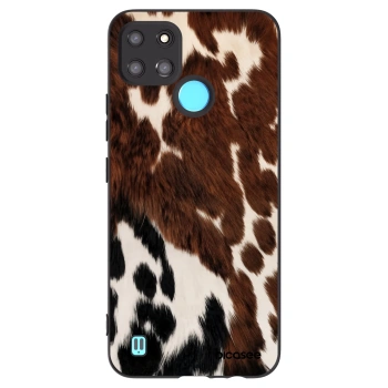 Picasee Μαύρη θήκη σιλικόνης για Realme C21Y - Rust