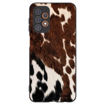 Picasee Μαύρη θήκη σιλικόνης για Samsung Galaxy A23 A235F 4G - Rust
