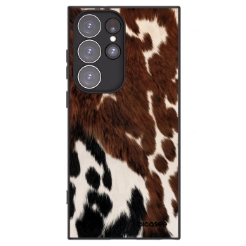 Picasee Μαύρη θήκη σιλικόνης για Samsung Galaxy S23 Ultra 5G - Rust