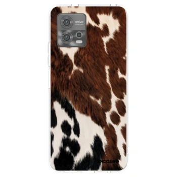 Picasee διαφανής θήκη σιλικόνης Motorola Moto G72 - Rust