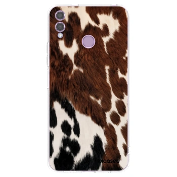 Picasee διαφανής θήκη σιλικόνης Honor 8X - Rust