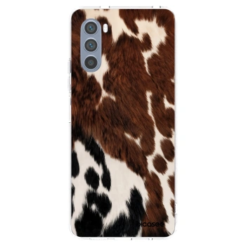 Picasee διαφανής θήκη σιλικόνης Motorola Moto G62 - Rust