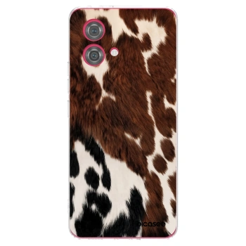 Picasee διαφανής θήκη σιλικόνης Motorola Moto G84 5G - Rust