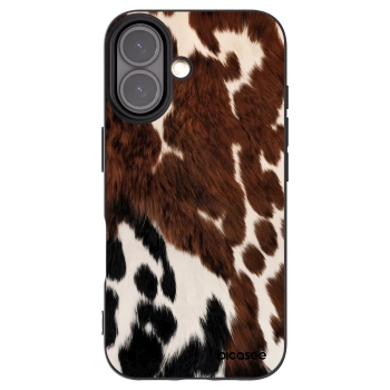 Picasee Μαύρη θήκη σιλικόνης για Apple iPhone 16 - Rust