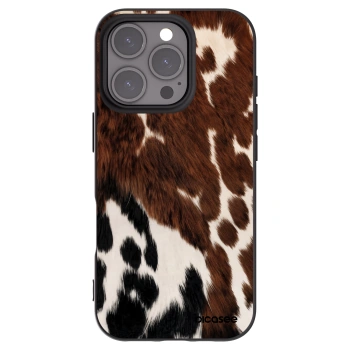 Picasee Μαύρη θήκη σιλικόνης για Apple iPhone 16 Pro - Rust