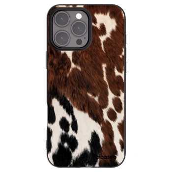 Picasee Μαύρη θήκη σιλικόνης για Apple iPhone 16 Pro Max - Rust