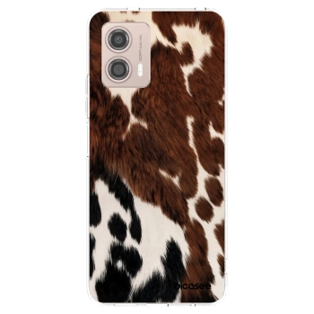 Picasee διαφανής θήκη σιλικόνης Motorola Moto G53 5G - Rust