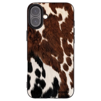Picasee Μαύρη θήκη σιλικόνης για Apple iPhone 16 Plus - Rust