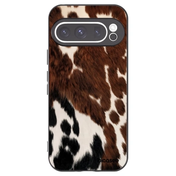 Picasee Μαύρη θήκη σιλικόνης για Google Pixel 9 Pro - Rust