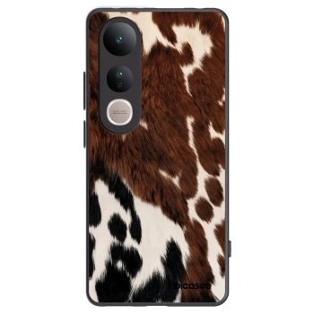 Picasee Μαύρη θήκη σιλικόνης για Vivo V50 Lite 5G - Rust