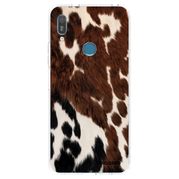 Picasee διαφανής θήκη σιλικόνης Huawei Y6 2019 - Rust