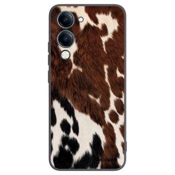 Picasee Μαύρη θήκη σιλικόνης για Vivo Y29s 5G - Rust