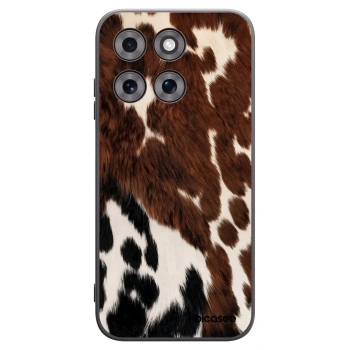 Picasee Μαύρη θήκη σιλικόνης για Motorola Moto G77 - Rust