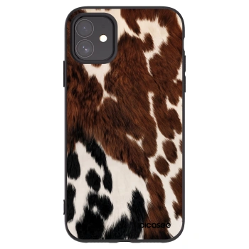Picasee Μαύρη θήκη σιλικόνης για Apple iPhone 11 - Rust