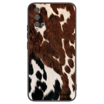 Picasee Μαύρη θήκη σιλικόνης για Huawei Nova 5T - Rust