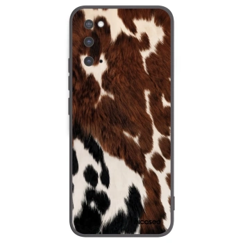 Picasee Μαύρη θήκη σιλικόνης για Samsung Galaxy S20 G980F - Rust