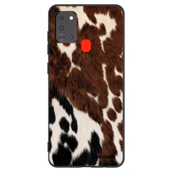 Picasee Μαύρη θήκη σιλικόνης για Samsung Galaxy A21s - Rust