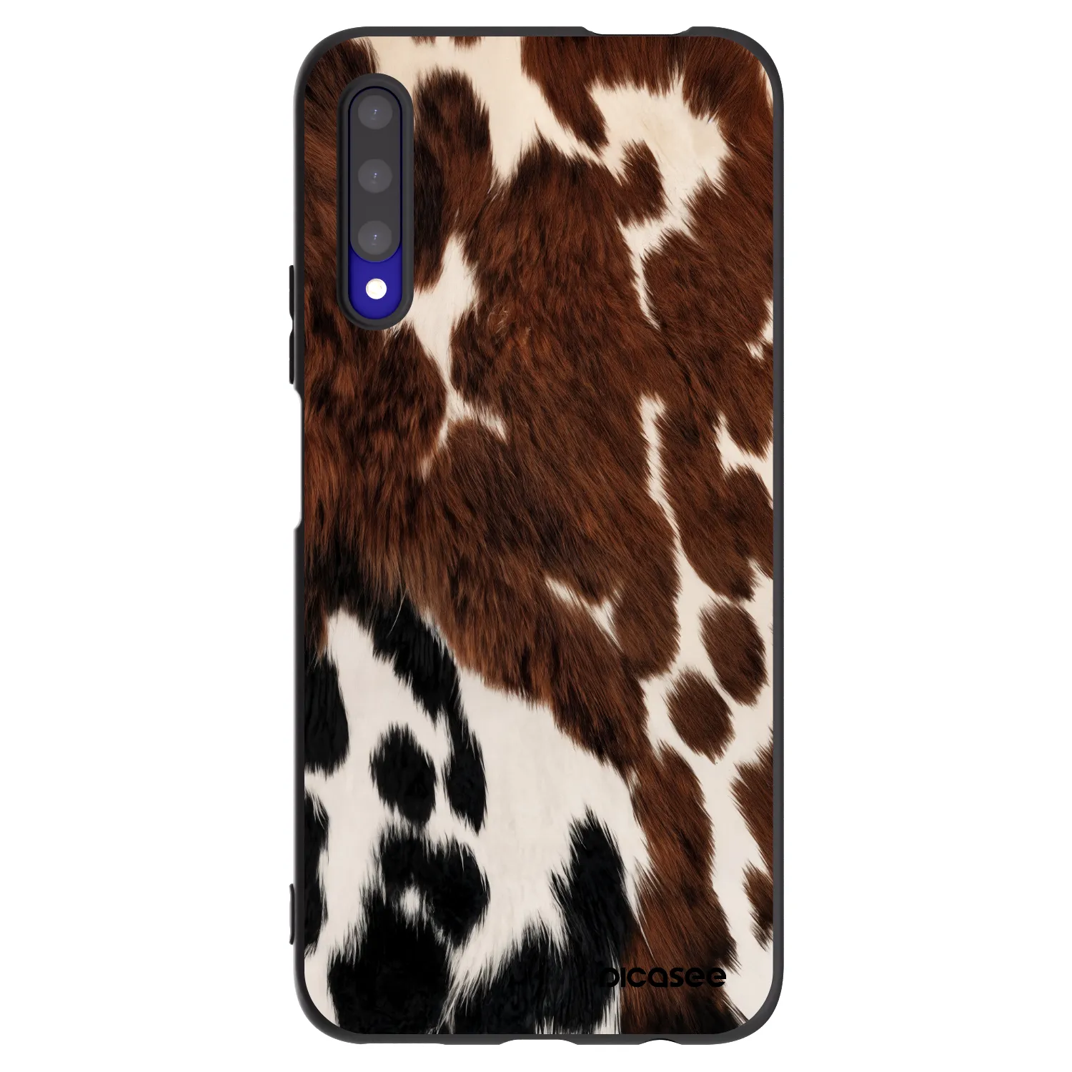 Picasee Μαύρη θήκη σιλικόνης για Honor 9X Pro - Rust