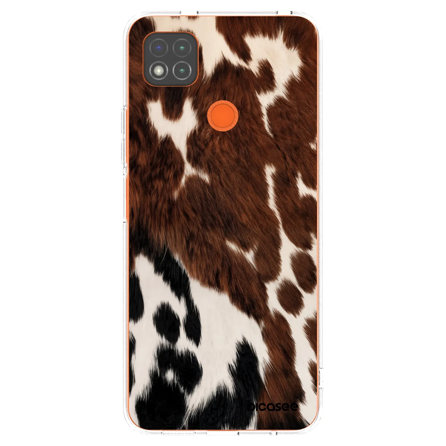 Picasee διαφανής θήκη σιλικόνης Xiaomi Redmi 9C - Rust