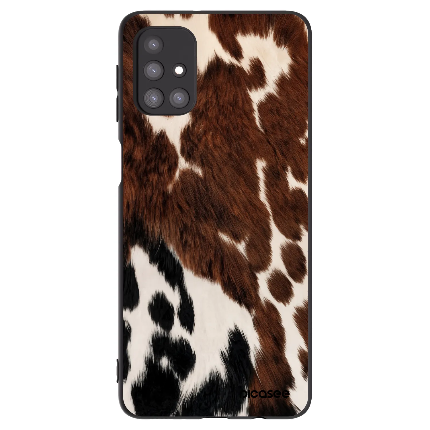 Picasee Μαύρη θήκη σιλικόνης για Samsung Galaxy M31s - Rust