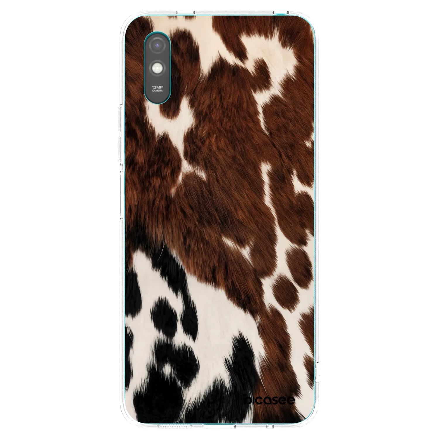 Picasee διαφανής θήκη σιλικόνης Xiaomi Redmi 9A - Rust