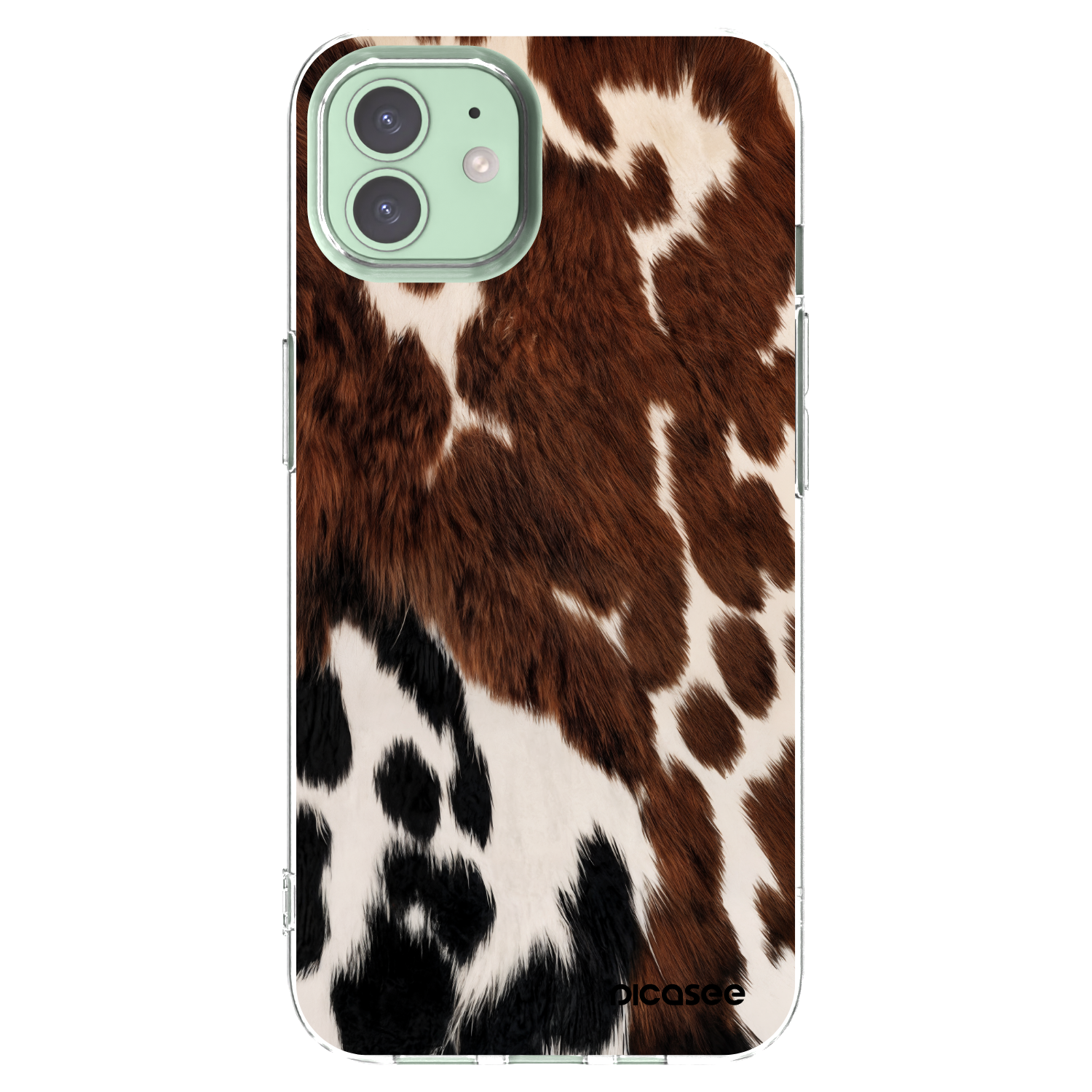 Picasee διαφανής θήκη σιλικόνης Apple iPhone 12 Pro - Rust