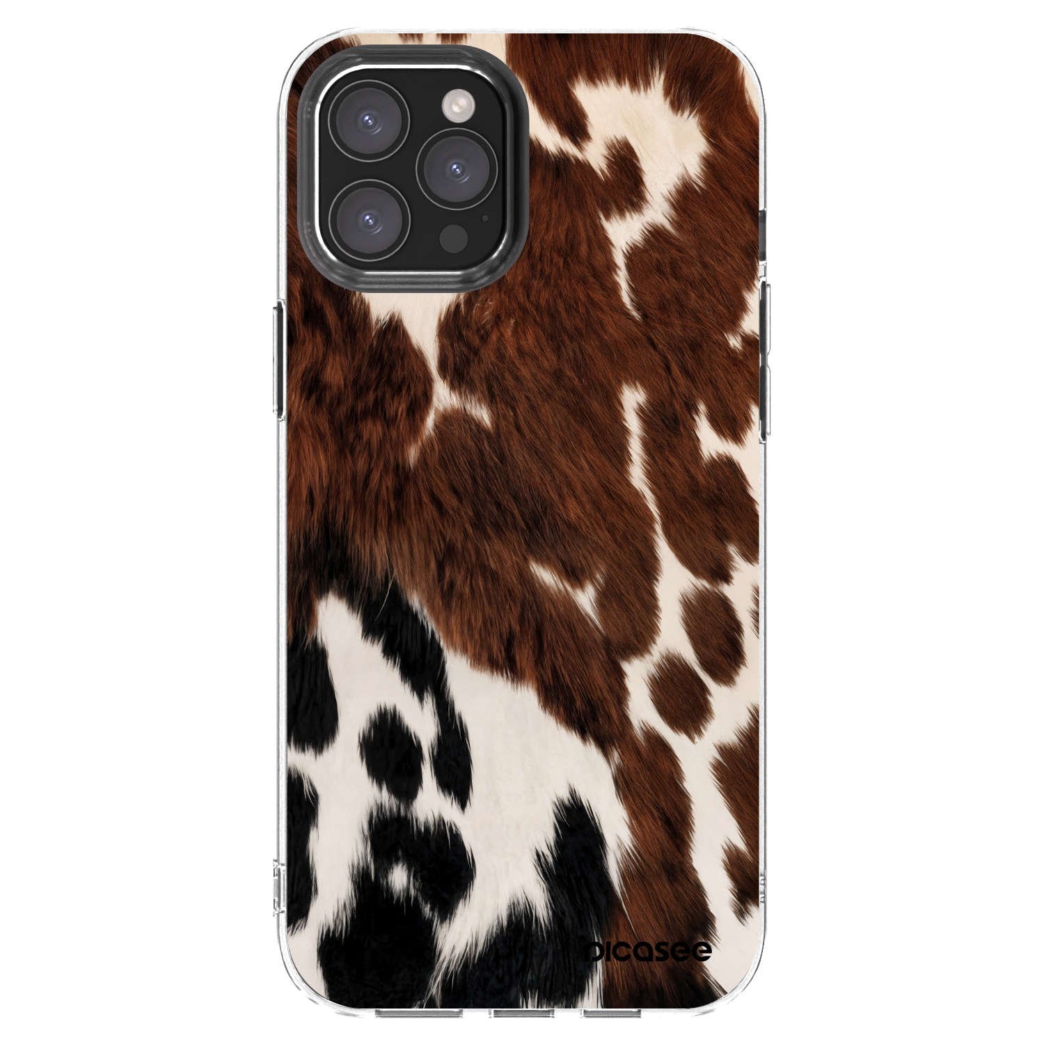 Picasee διαφανής θήκη σιλικόνης Apple iPhone 12 Pro Max - Rust