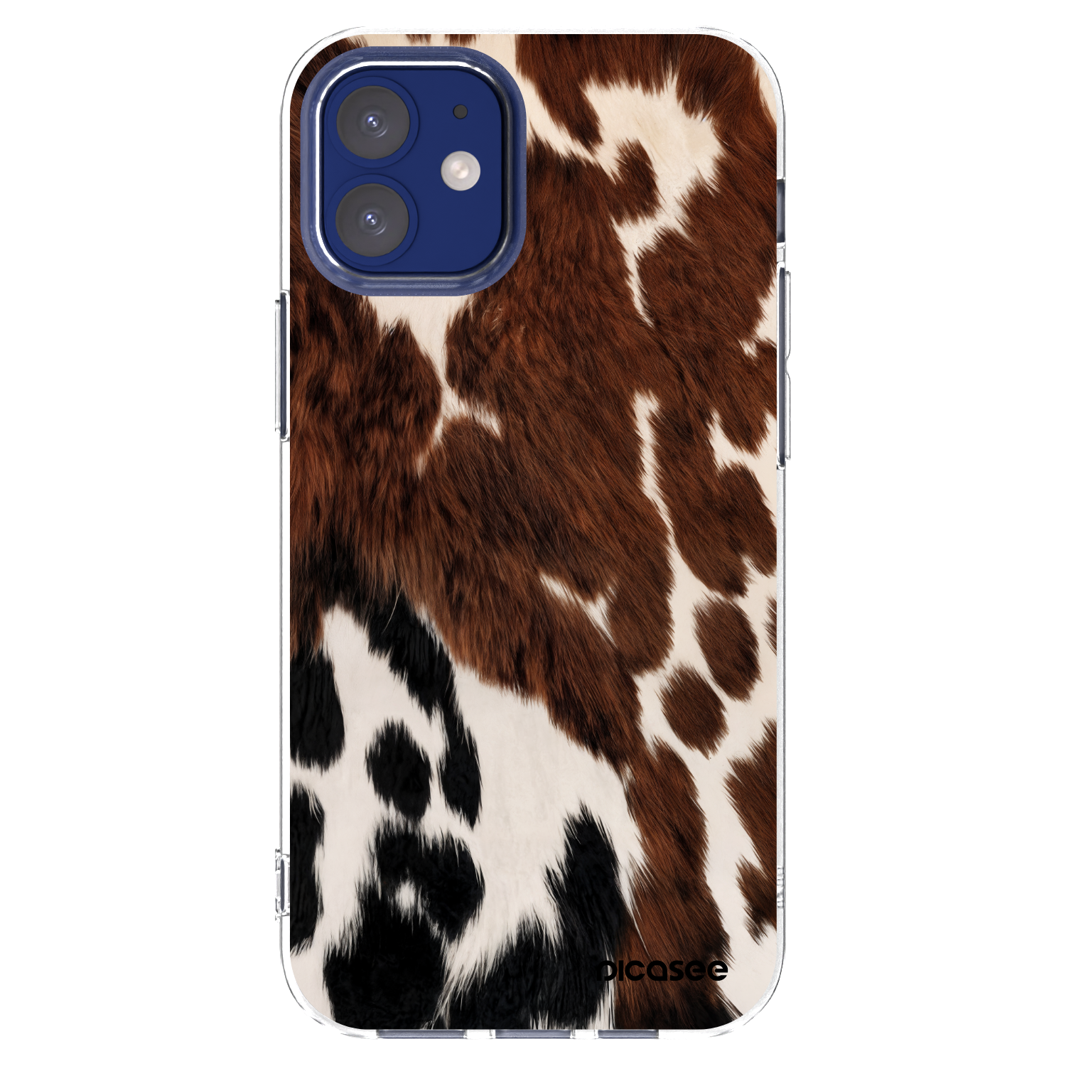 Picasee διαφανής θήκη σιλικόνης Apple iPhone 12 mini - Rust