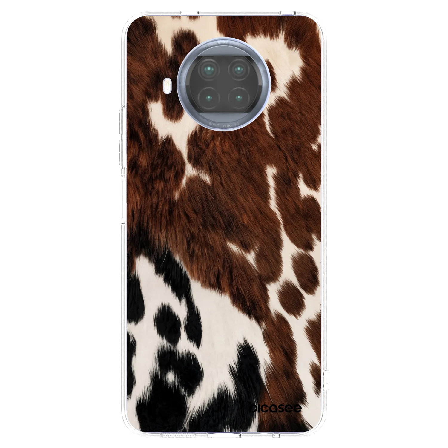 Picasee διαφανής θήκη σιλικόνης Xiaomi Mi 10T Lite - Rust