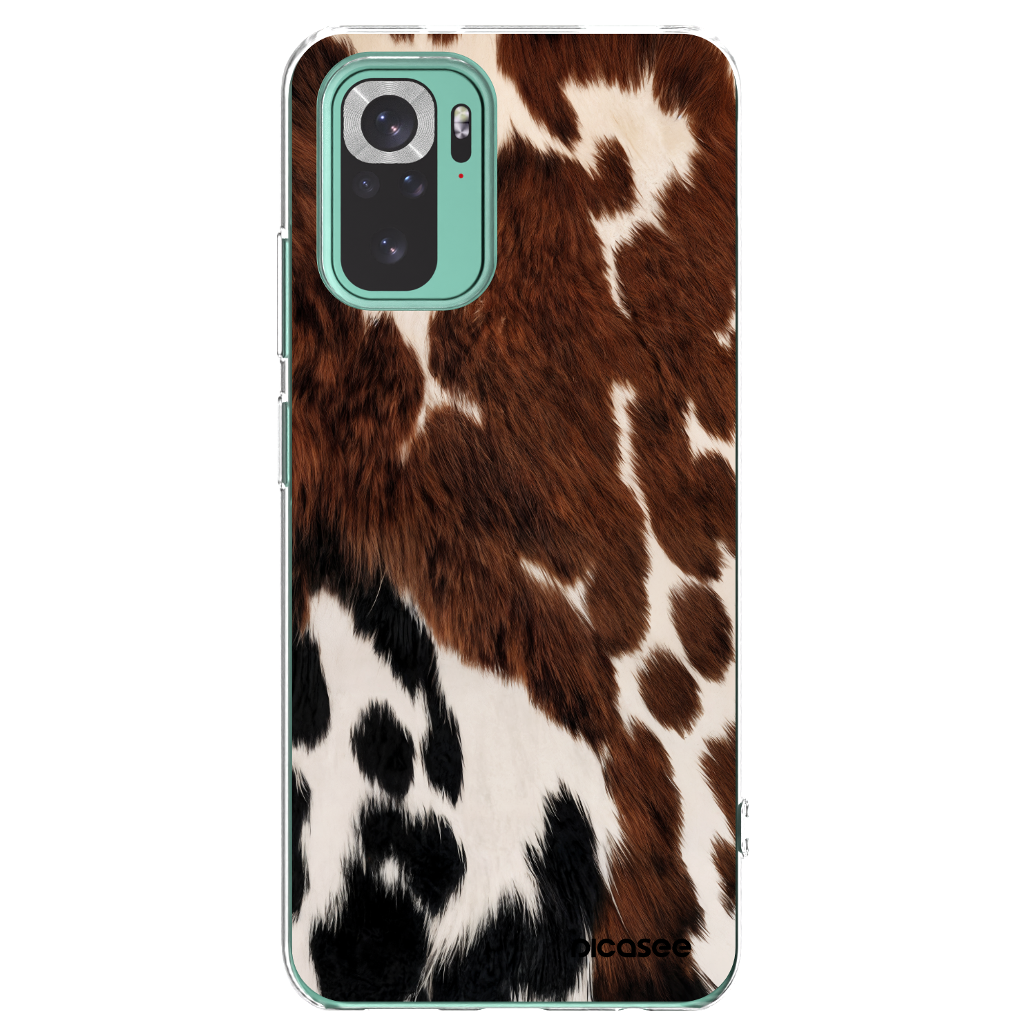 Picasee διαφανής θήκη σιλικόνης Xiaomi Redmi Note 10 Pro - Rust