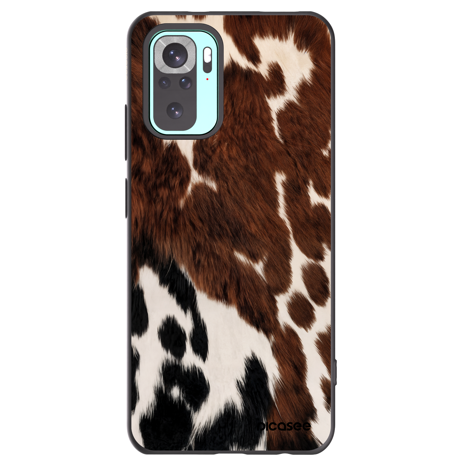 Picasee Μαύρη θήκη σιλικόνης για Xiaomi Redmi Note 10 Pro - Rust