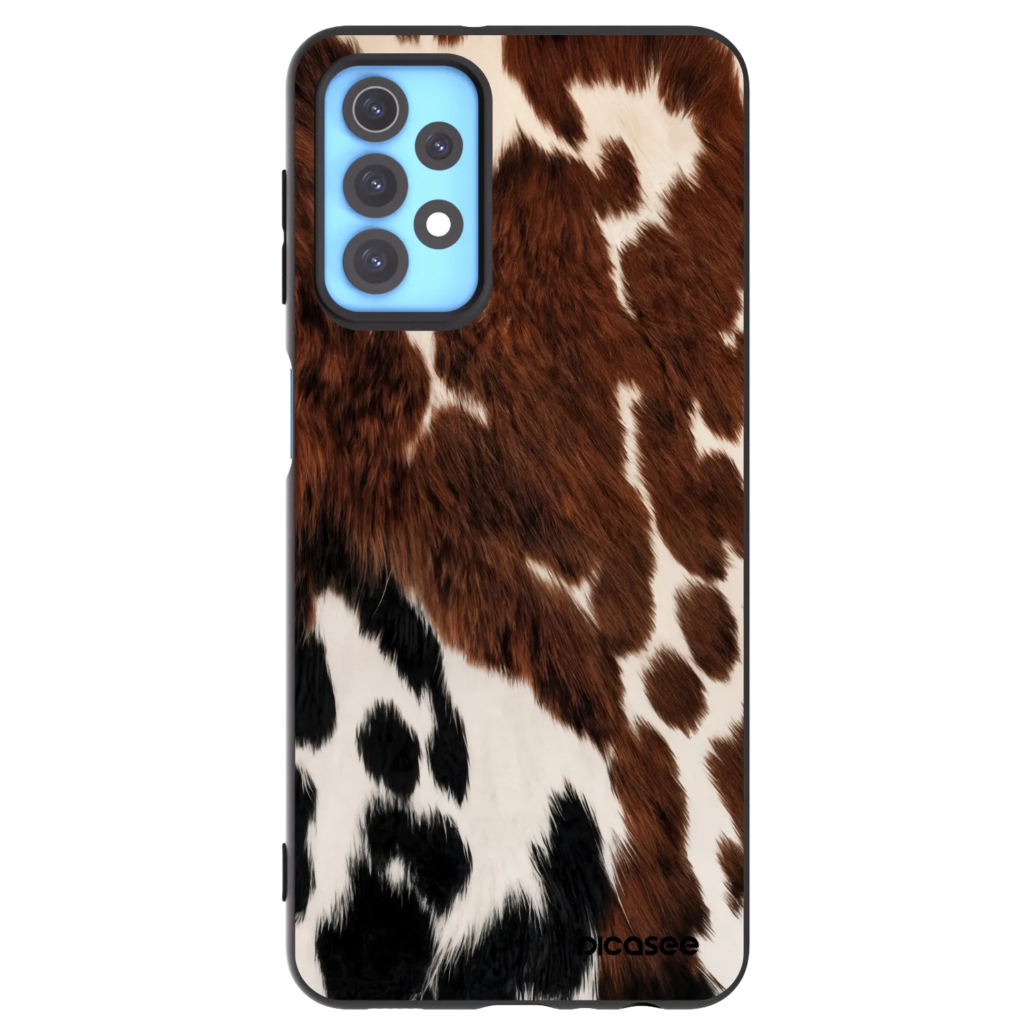 Picasee Μαύρη θήκη σιλικόνης για Samsung Galaxy A32 4G SM-A325F - Rust