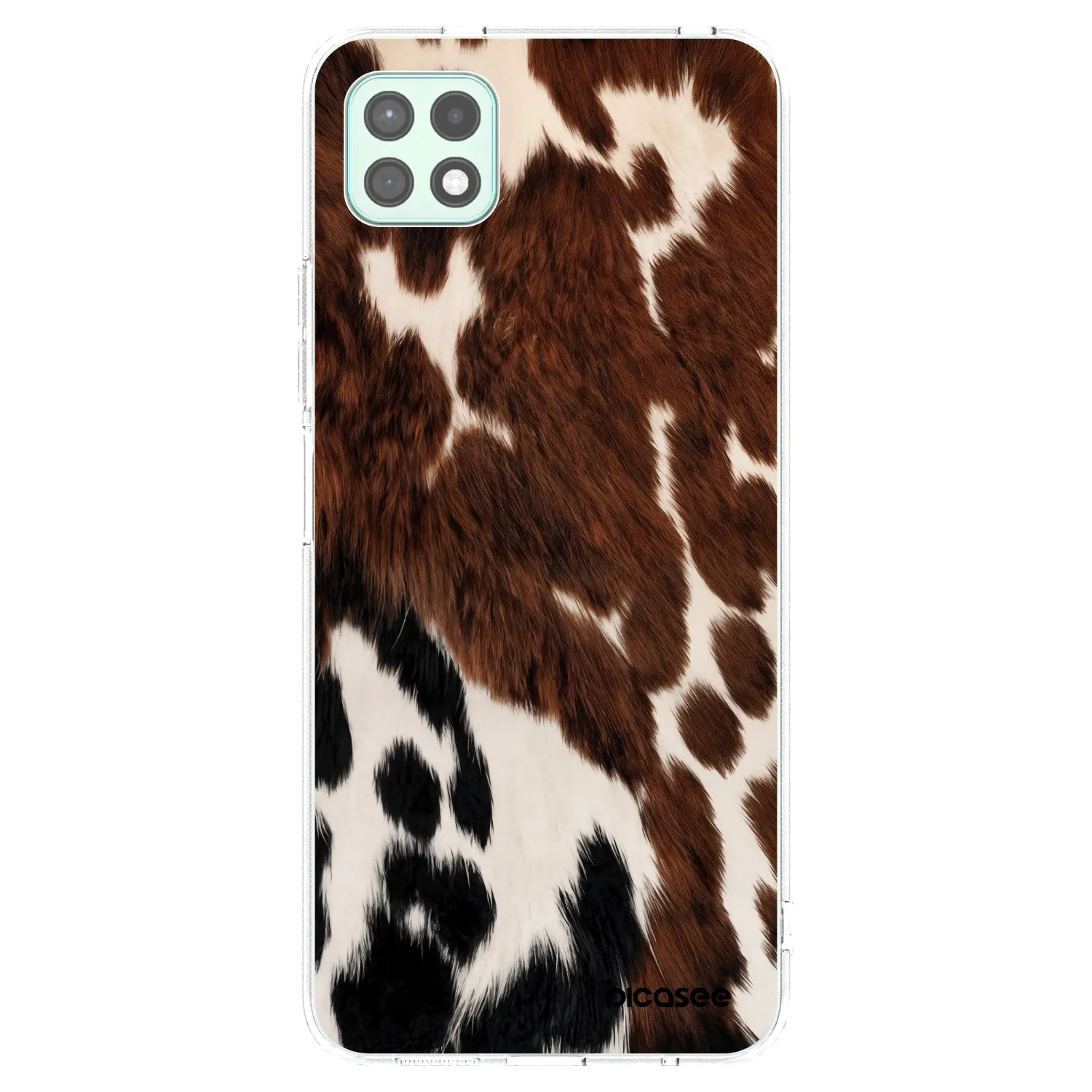 Picasee διαφανής θήκη σιλικόνης Samsung Galaxy A22 A226B 5G - Rust