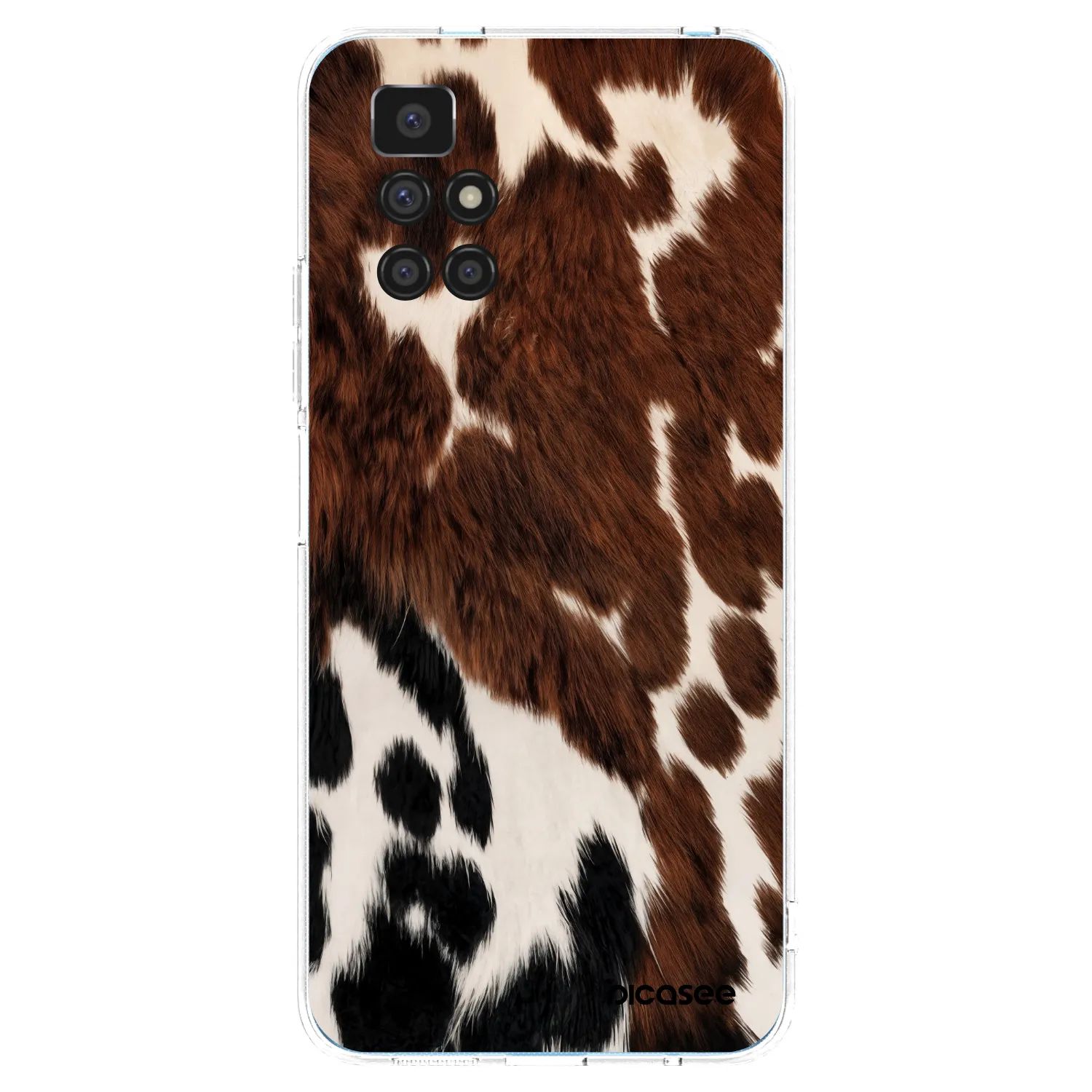 Picasee διαφανής θήκη σιλικόνης Xiaomi Redmi 10 - Rust