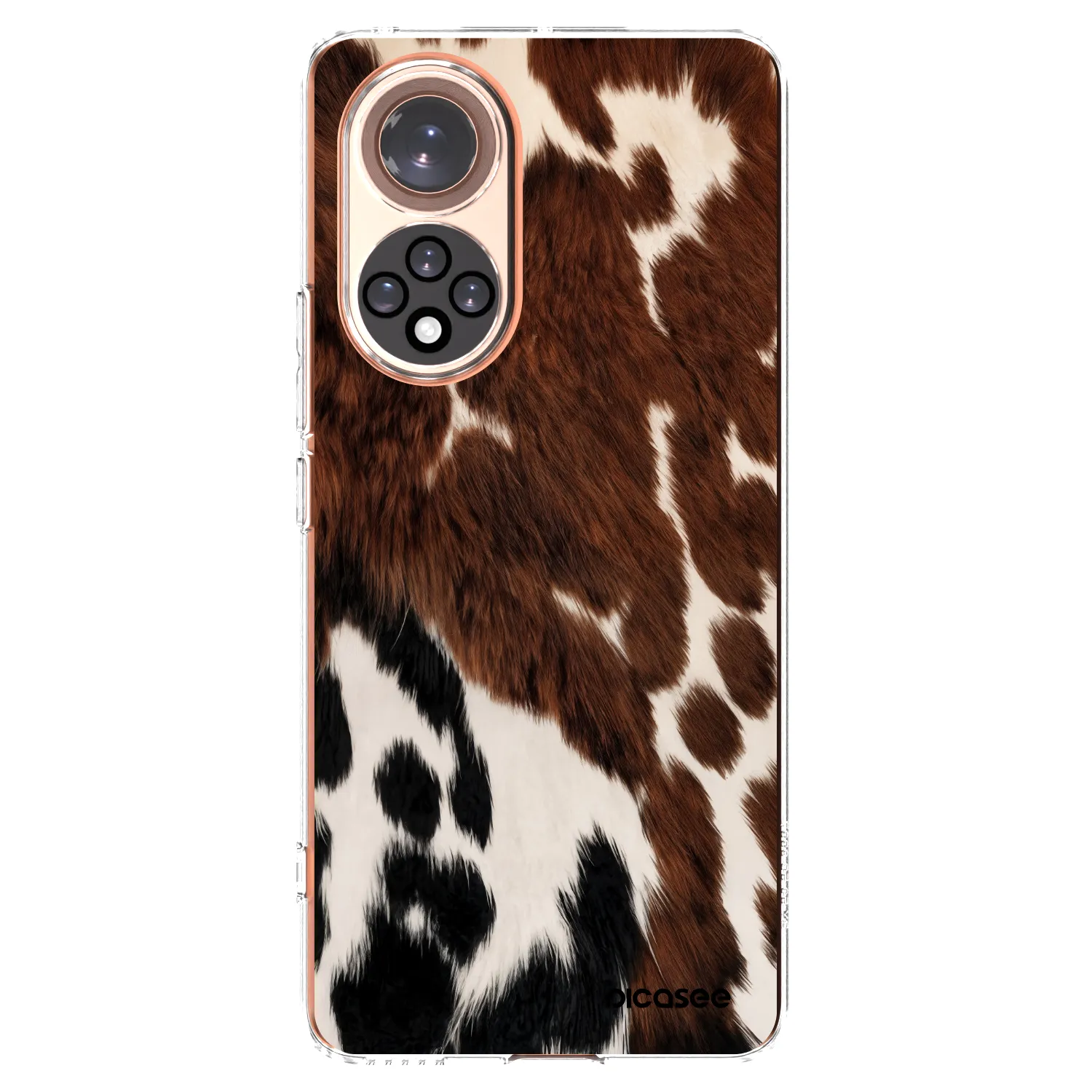Picasee διαφανής θήκη σιλικόνης Huawei Nova 9 - Rust