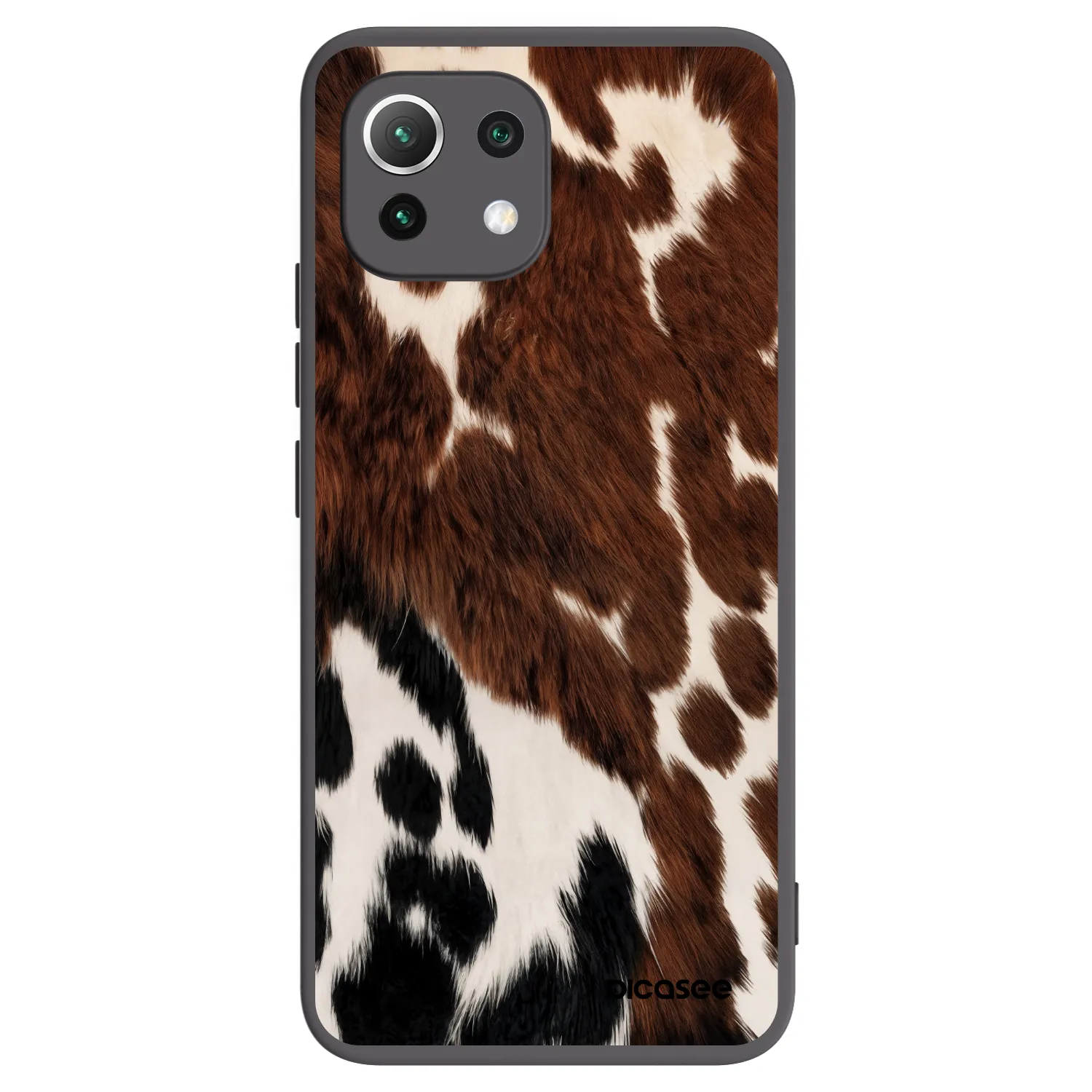 Picasee Μαύρη θήκη σιλικόνης για Xiaomi 11 Lite 5G NE - Rust