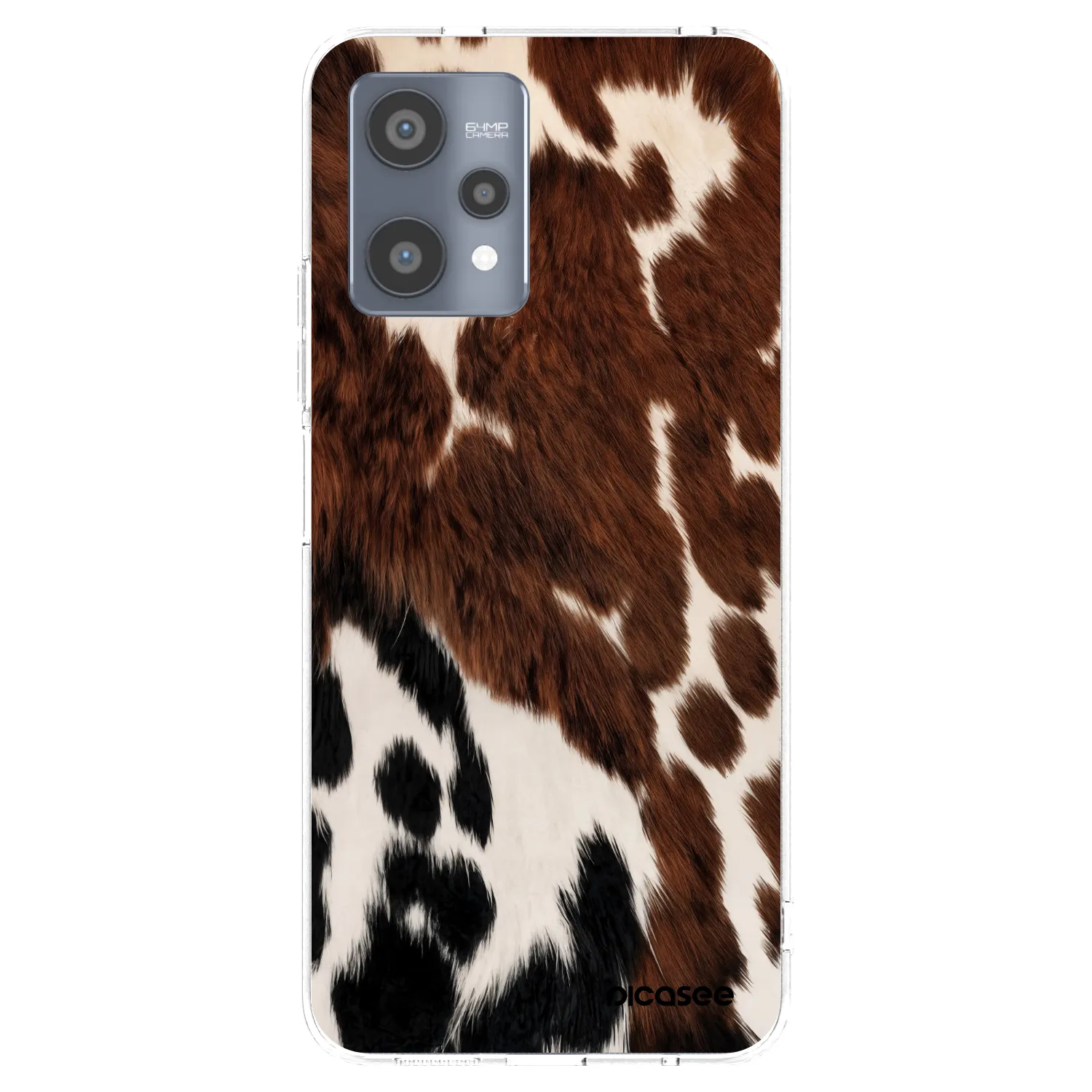 Picasee διαφανής θήκη σιλικόνης Realme 9 Pro 5G - Rust