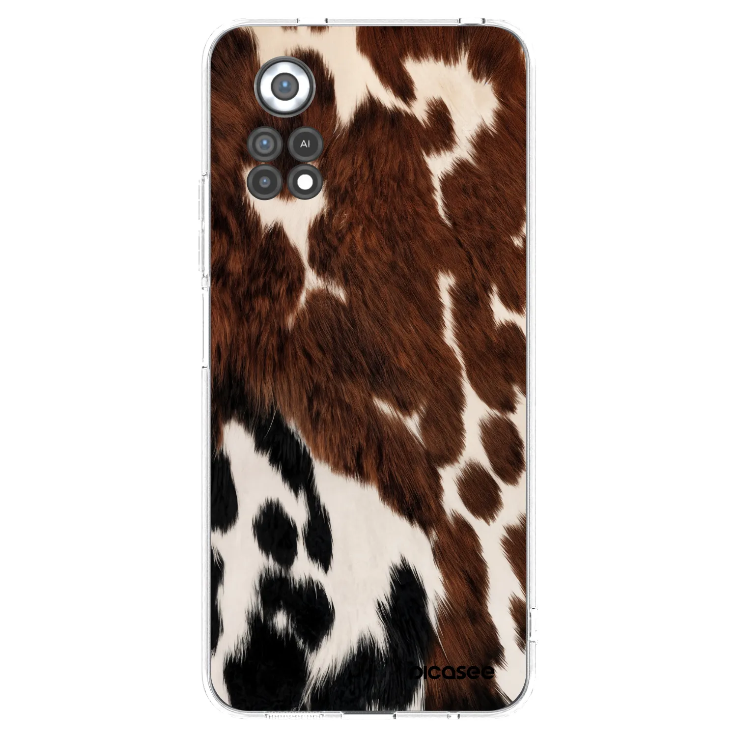 Picasee διαφανής θήκη σιλικόνης Xiaomi Poco X4 Pro 5G - Rust