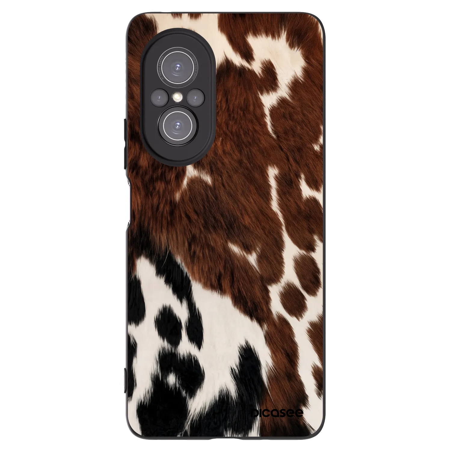 Picasee Μαύρη θήκη σιλικόνης για Huawei Nova 9 SE - Rust