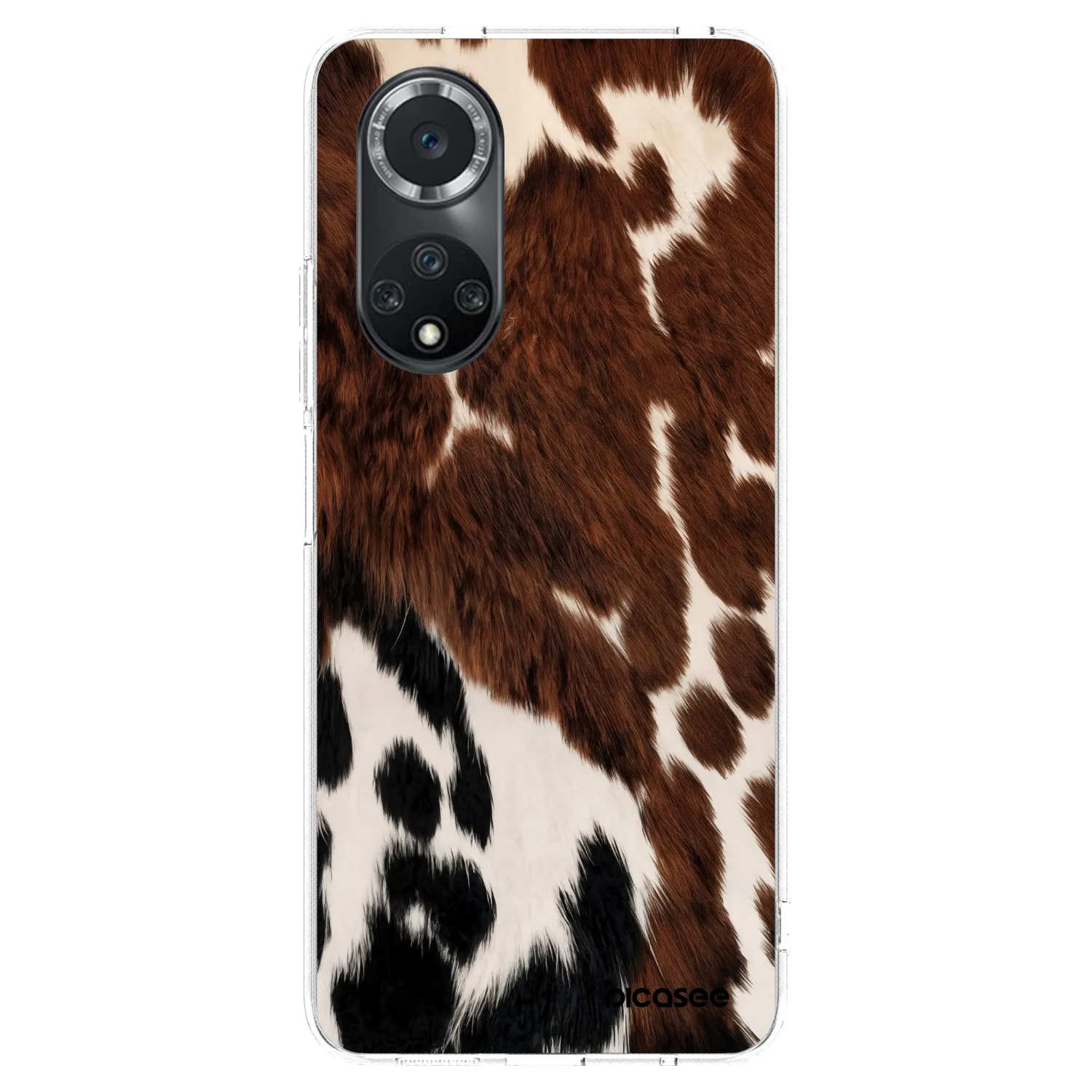Picasee διαφανής θήκη σιλικόνης Huawei Nova 9 SE - Rust