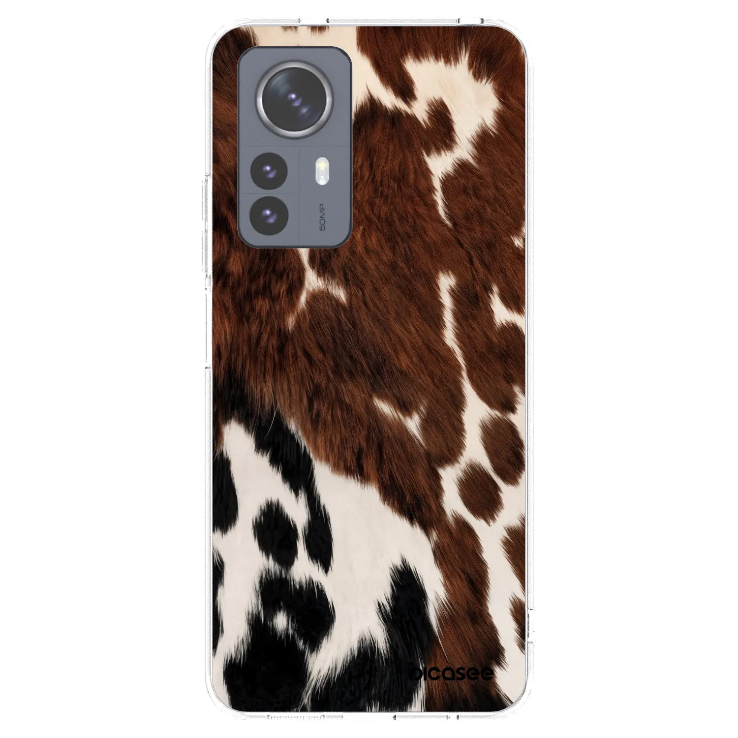 Picasee διαφανής θήκη σιλικόνης Xiaomi 12 Pro - Rust
