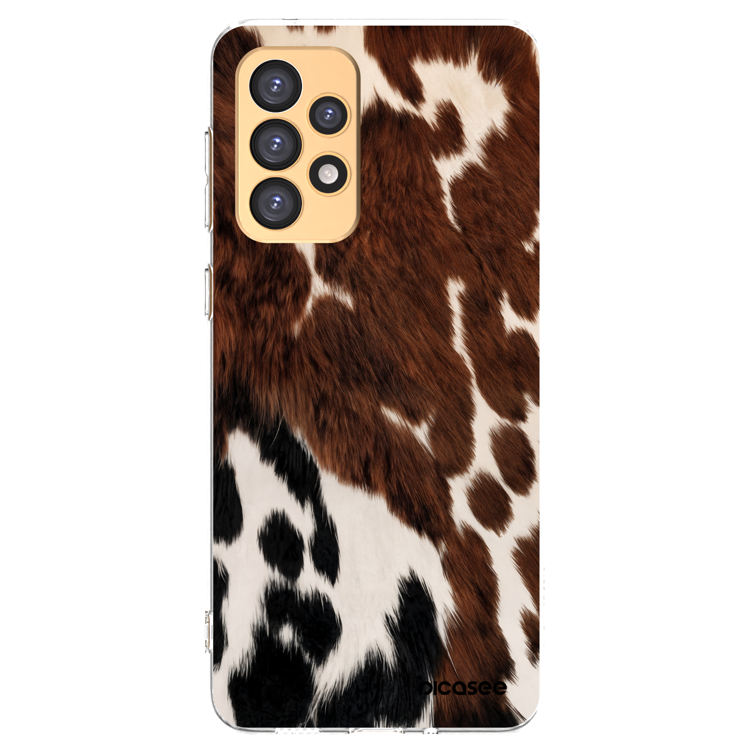 Picasee διαφανής θήκη σιλικόνης Samsung Galaxy A33 5G A336 - Rust