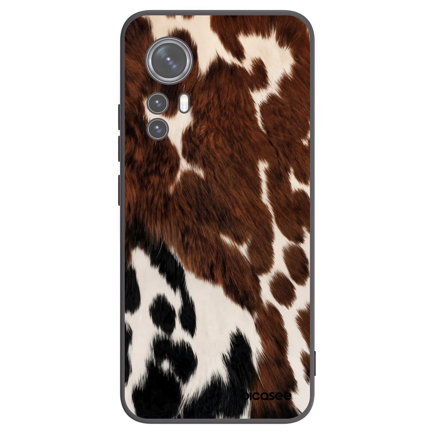 Picasee Μαύρη θήκη σιλικόνης για Xiaomi 12X - Rust