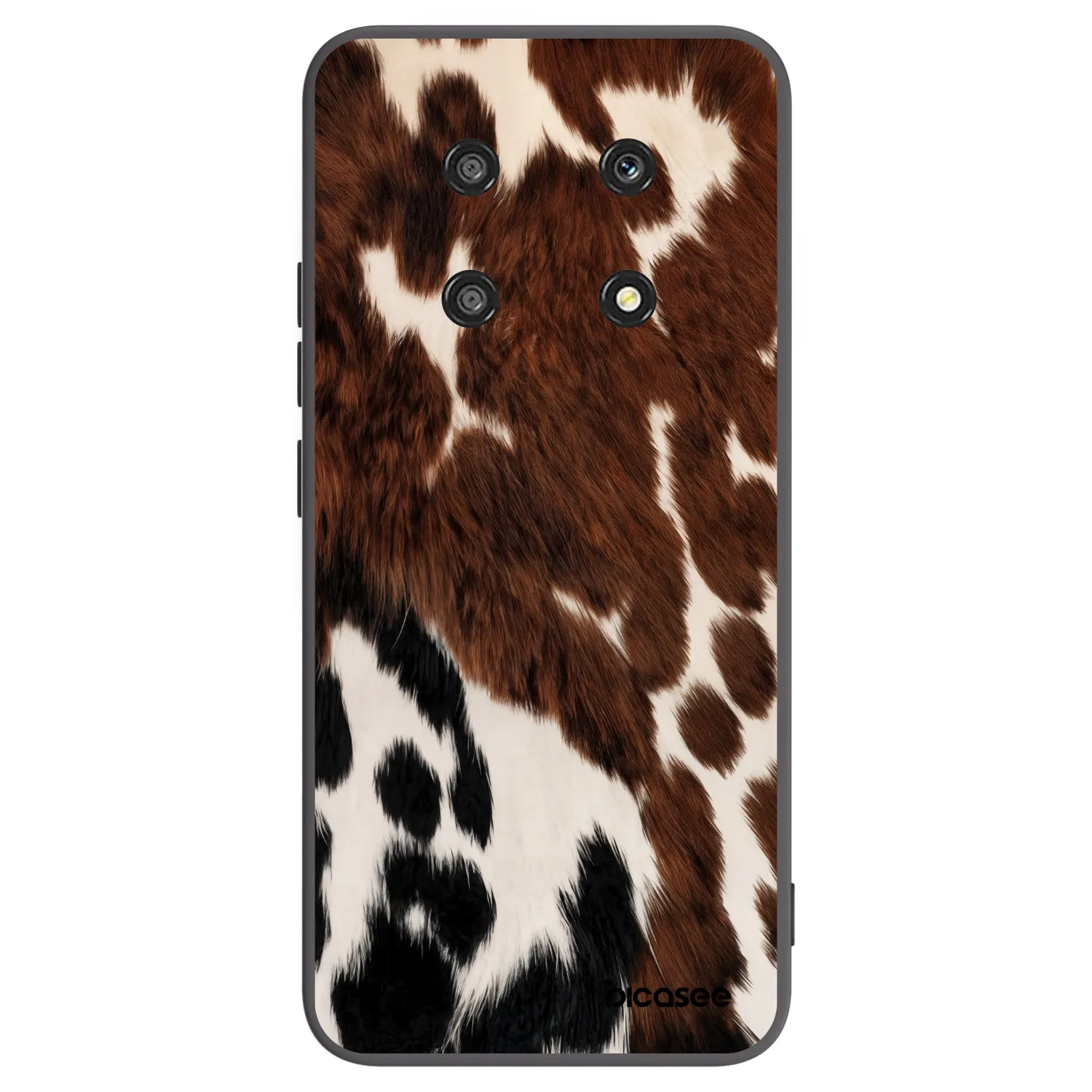 Picasee Μαύρη θήκη σιλικόνης για Honor Magic4 Lite 5G - Rust