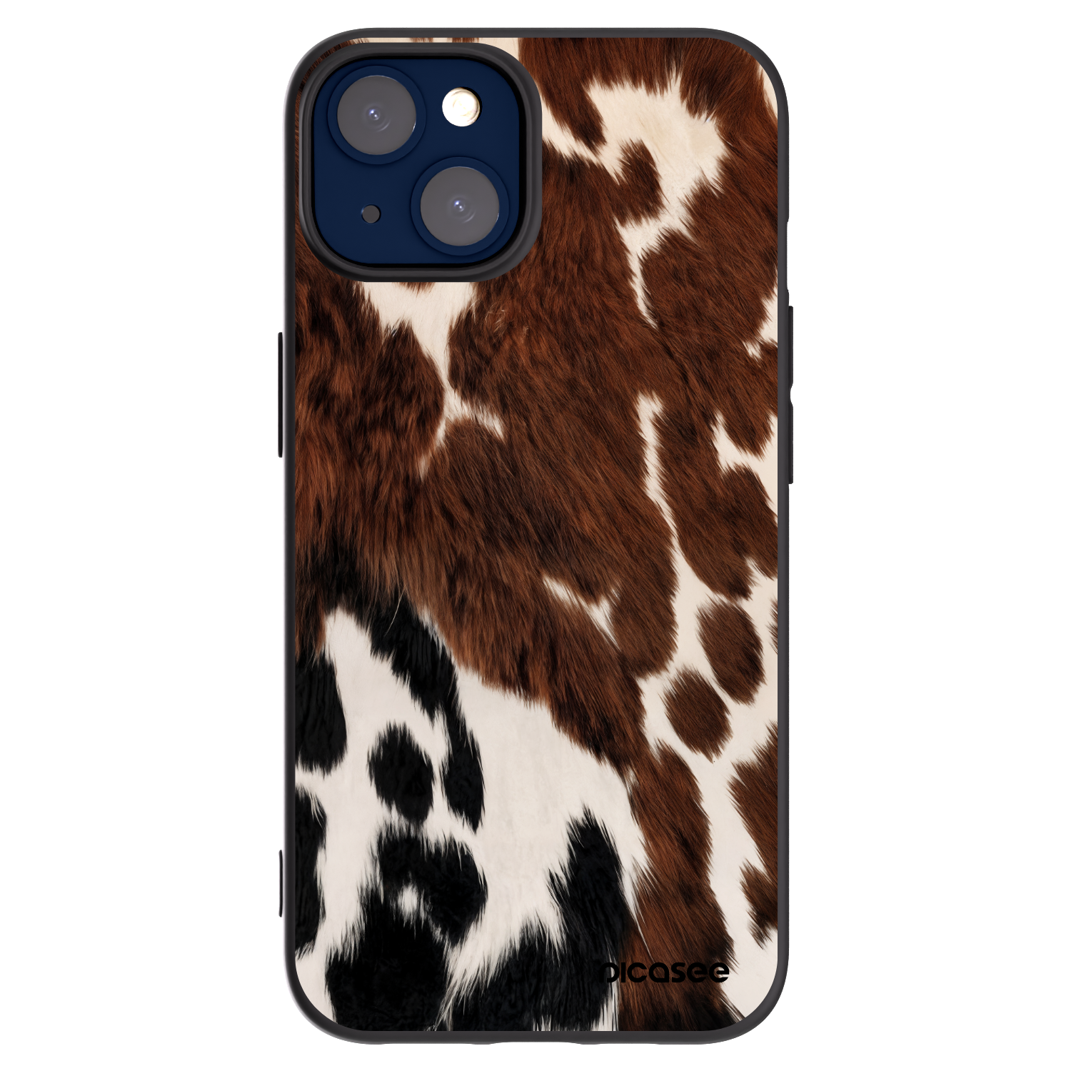 Picasee Μαύρη θήκη σιλικόνης για Apple iPhone 14 - Rust