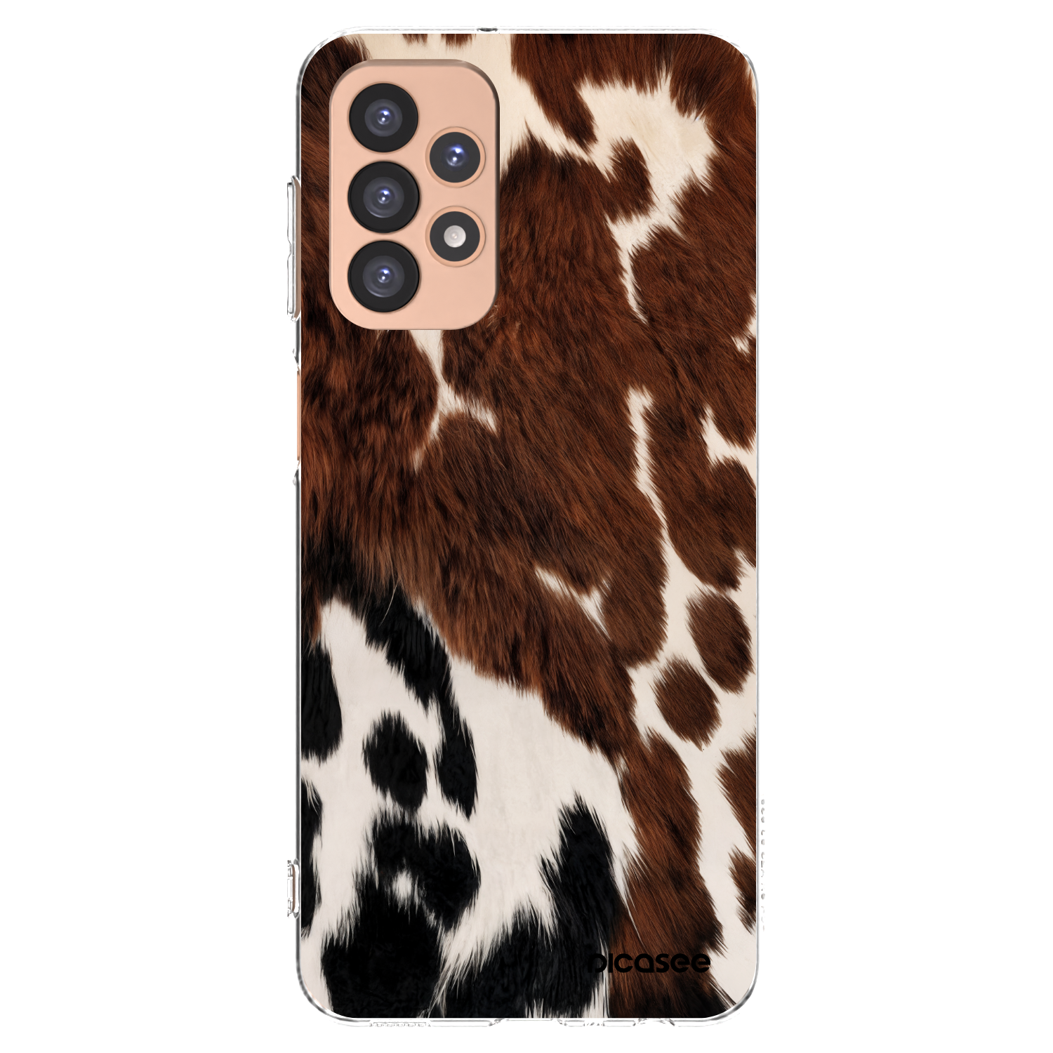Picasee διαφανής θήκη σιλικόνης Samsung Galaxy A23 A236B 5G - Rust