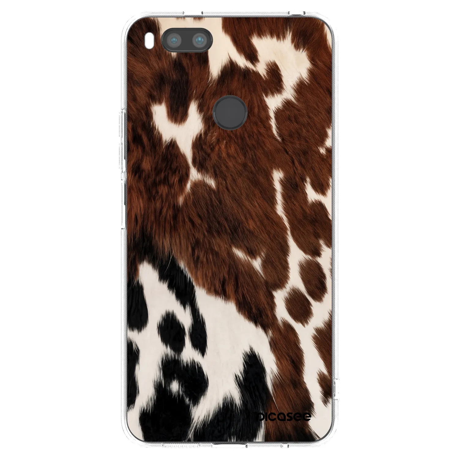 Picasee διαφανής θήκη σιλικόνης Xiaomi Redmi A1 - Rust