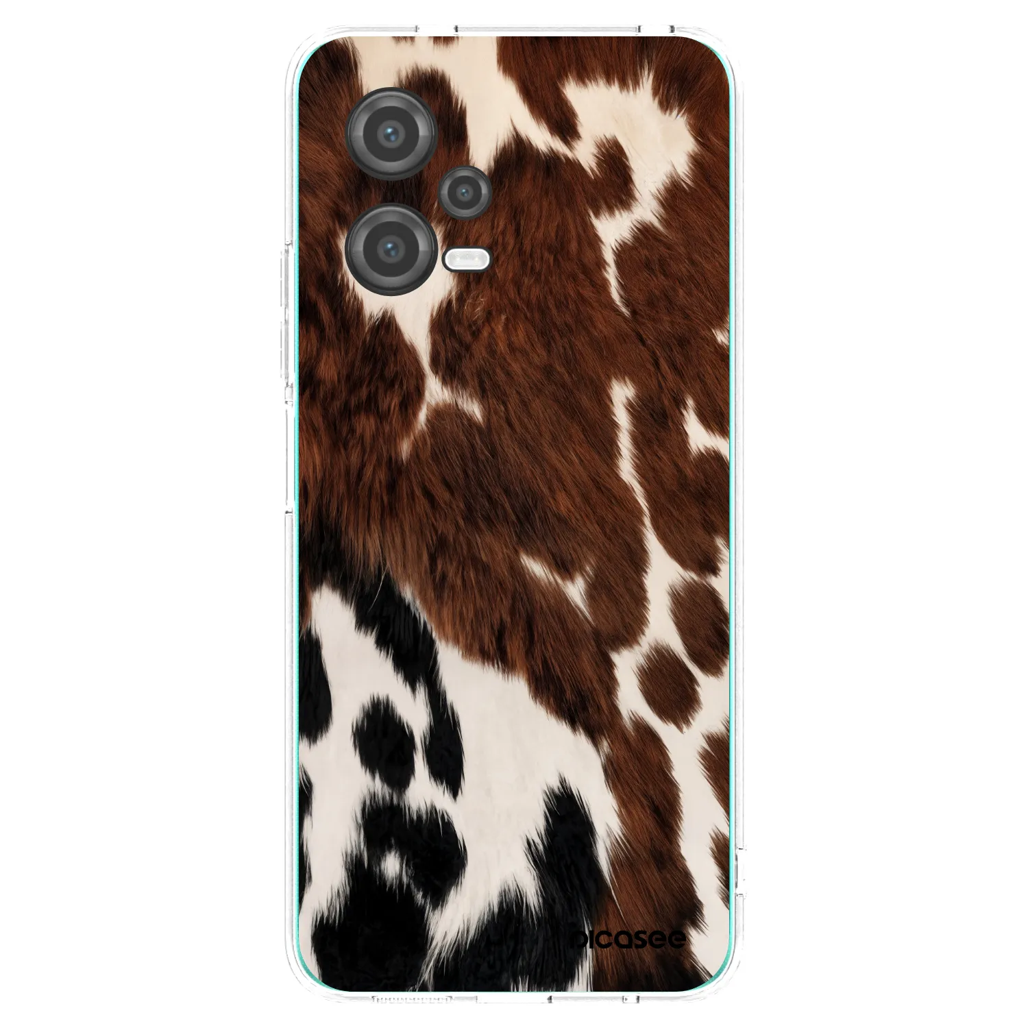 Picasee διαφανής θήκη σιλικόνης Xiaomi Poco X5 - Rust