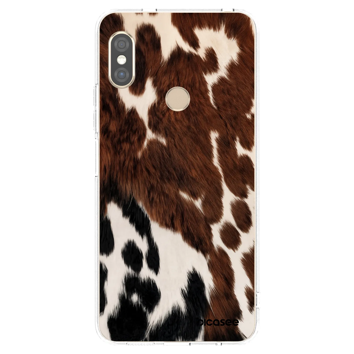 Picasee διαφανής θήκη σιλικόνης Xiaomi Redmi Note 5 Global - Rust